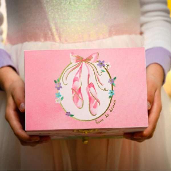 Jewelkeeper Musical Jewelry Box for girls, Rainbow Ballerina jewelry box, Swan Lake Tune & ballerina doll, great girls gifts jewelry box with ballerina - 7
