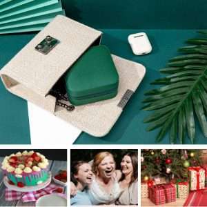 KElofoN Travel Jewelry Case and Organizer with Mirror - Gift for Women and Girls - 7