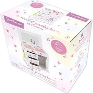 Jewelkeeper Jewelry Box for Girls with 3 Drawers, Princess Jewelry Boxes, Dance of the Sugar Plum Fairy and Spinning Princess Doll, Girls Gifts - 7