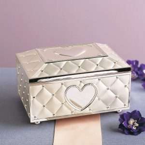 Lenox 6205231 Childhood Memories Musical Ballerina Jewelry Box, Metallic - 4