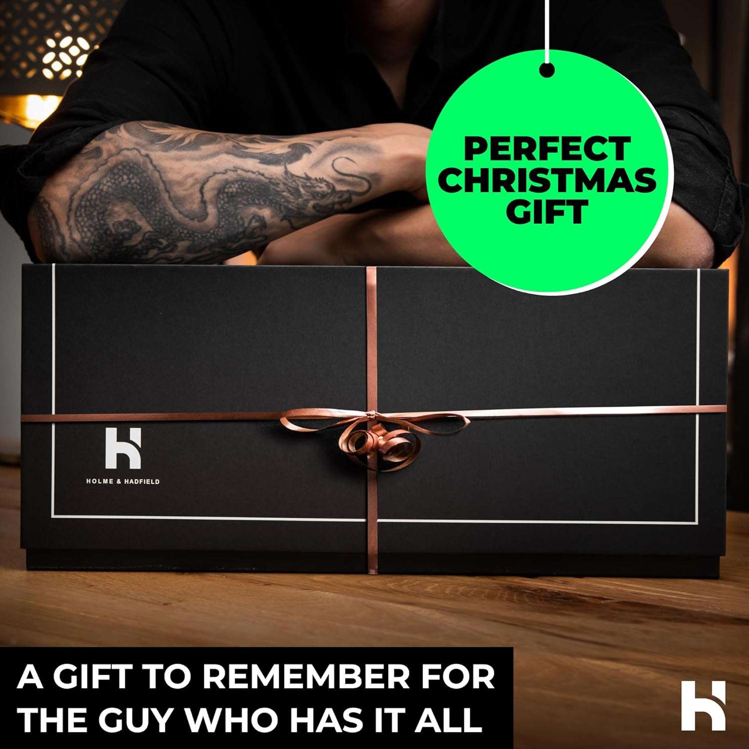 Holme & Hadfield 4-Slot Luxury Watch Box The Watch Deck – Premium Watch Display Case With a Drawer – Wooden Watch Box For Men With Lifetime Assurance – Mens Watch Stand – Unique Christmas Gift - 7