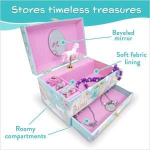 The Memory Building Company Musical Jewelry Box - Birthday Gifts and Toys for Kids - 4
