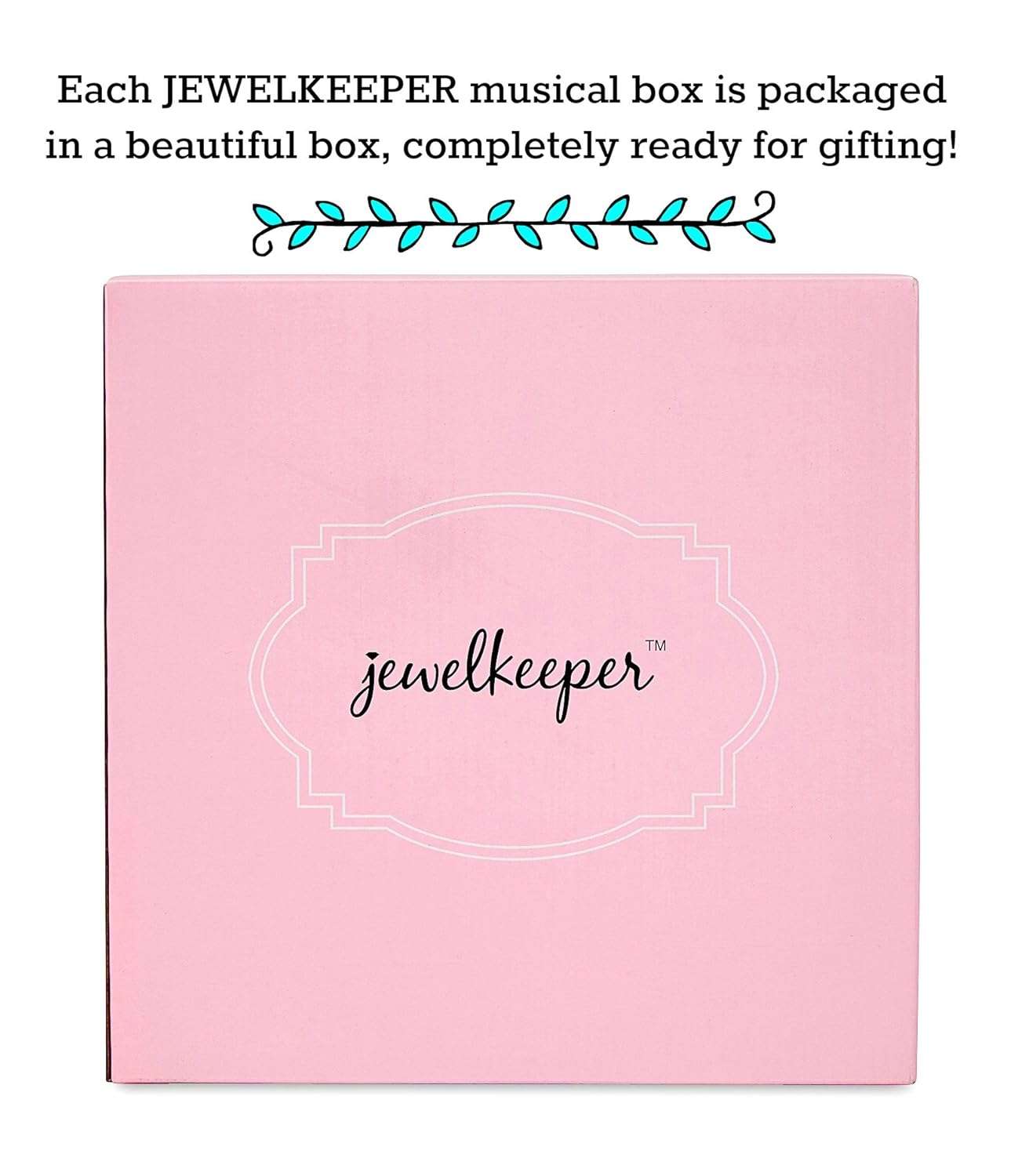 Jewelkeeper - Ballerina Jewelry Box for Girls with 3 Pullout Drawers - Ballerina Music Box with Swan Lake Tune - Ballet Slipper Design - Jewelry Storage Organizer for Necklaces and Bracelets - 4