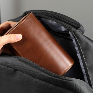 ROSELLE Watch Roll Travel Case for Men and Women- 2 Watch Storage and Organizer-Secure Storage with Innovative Removable Pillows & Solid Dividers for Home, Travel and Display - 3