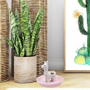 ROSA&ROSE Cat Ring Holder Trinket Tray Ceramic Jewelry Dish Porcelain Ring Organizer Gift for Women, Girlfriend or Valentine's Day (Multi) - 5