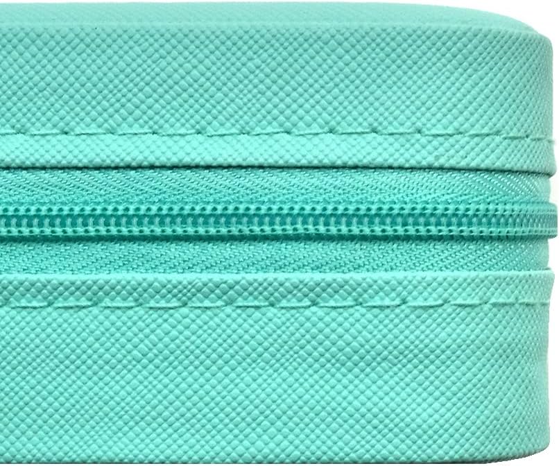 Mini Jewelry Travel Case, Small Portable Jewellry Organizer Box Portable Display Storage Box for Rings Earrings Necklaces, Gifts for Girl, Women, Wedding, Birthday,New Year,Christmas Gifts - 5