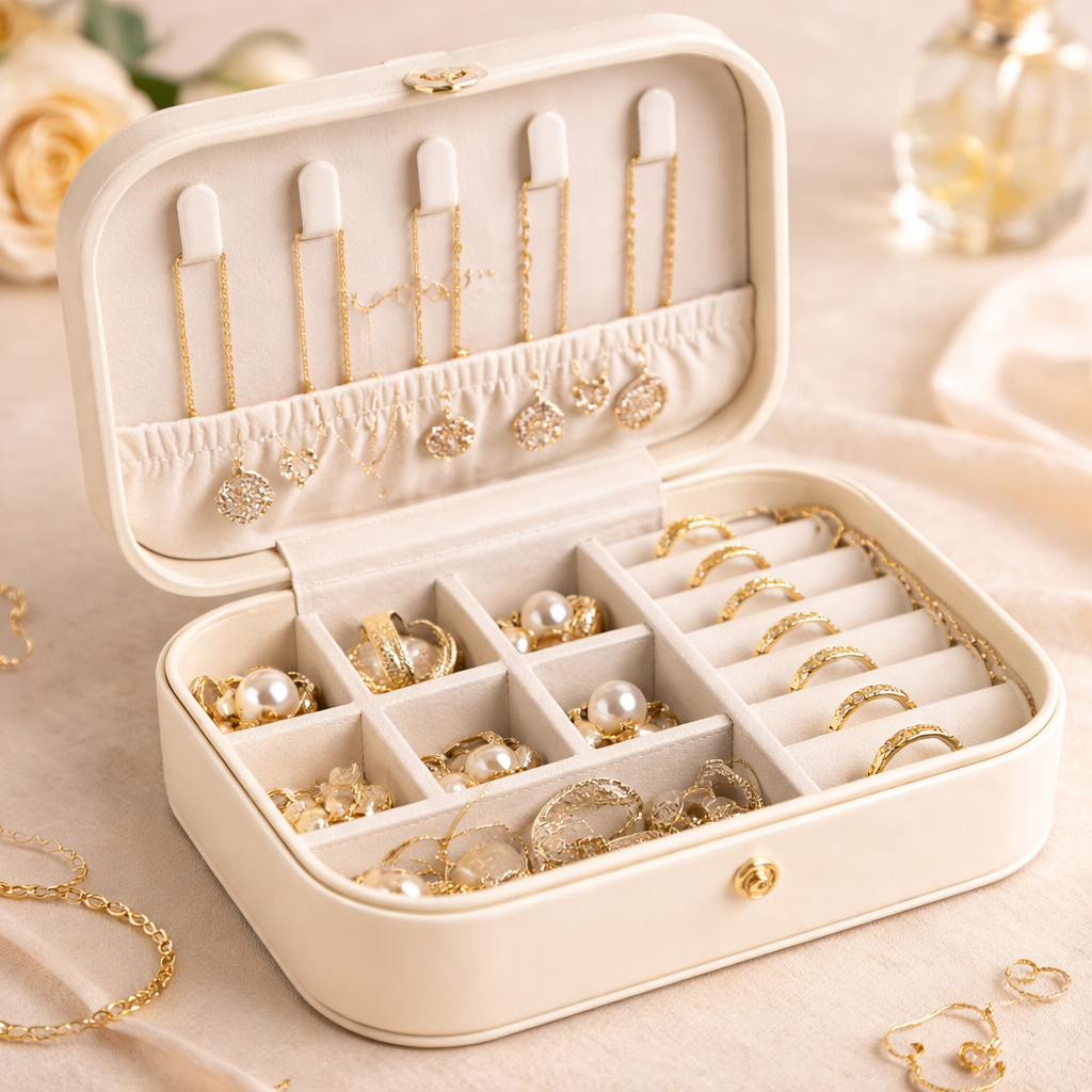 Luxury Jewelry Storage Boxes for Home Use and Organization