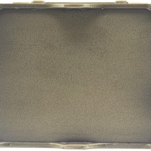 Rectangle Vintage Metal Treasure Chest Trinket Jewelry Box Gift Box Ring Case for Girls Ladies Women, Medium, Bronze - 3
