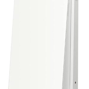 Alternative view of SONGMICS Jewelry Cabinet Armoire, Freestanding Lockable Storage Organizer Unit with 2 Plastic Cosmetic Storage, Full-Length Frameless Mirror, for Necklace Earring, White UJJC002W01
