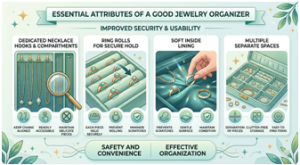Jewelry Organizer for Necklaces