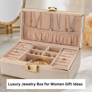 Luxury Jewelry Box for Women Gift Ideas Elegant Storage Guide