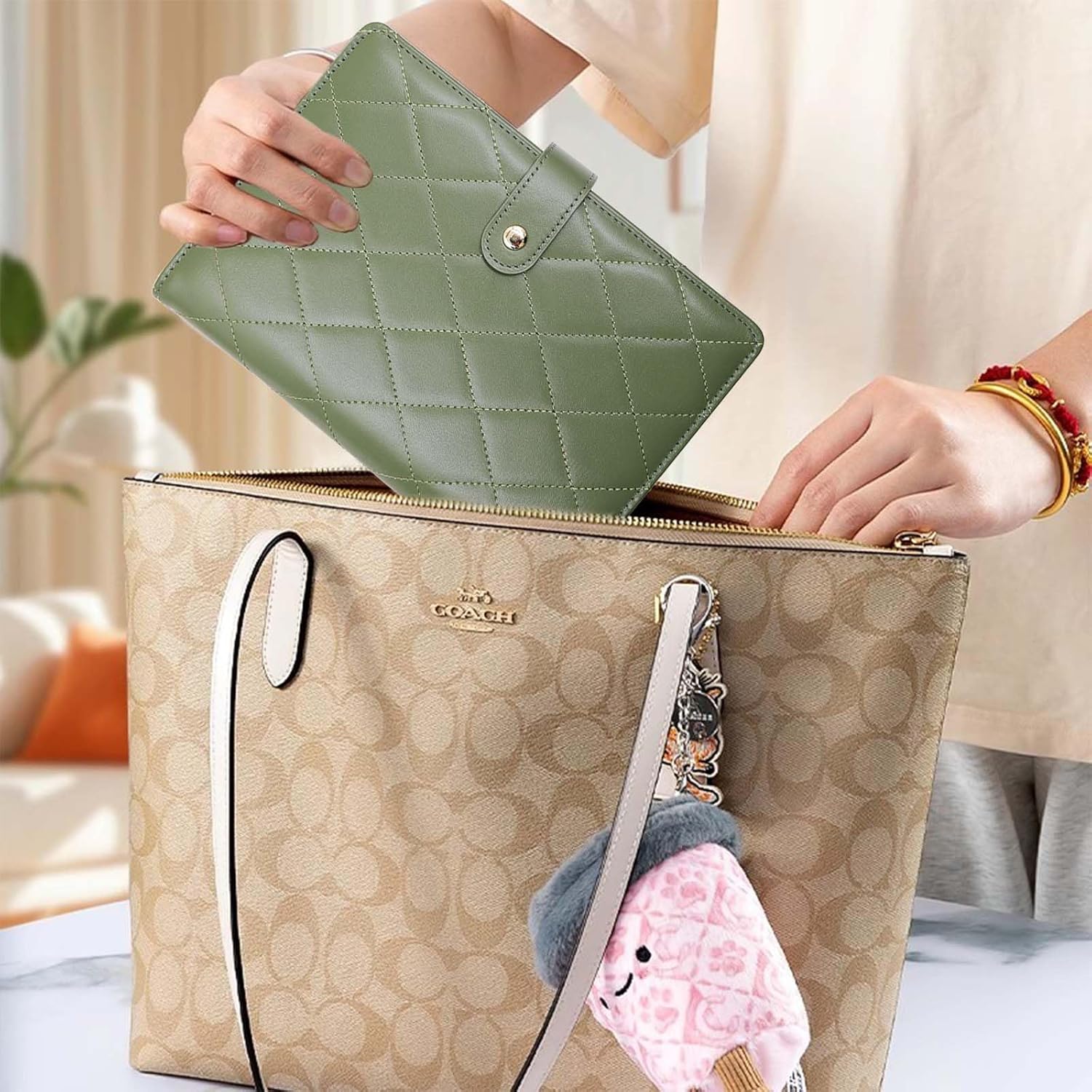 Travel Jewelry Organizer Case,Portable Jewelry Organizers Storage Book, Compact Jewelry Roll for Earrings, Rings, Necklaces - Perfect Jewelry Travel Bag for Women - Image 5