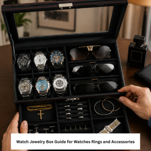 Watch Jewelry Box Guide for Watches Rings and Accessories